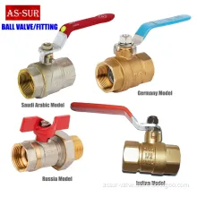Ce Approved Water Gas Control Brass Ball Valves